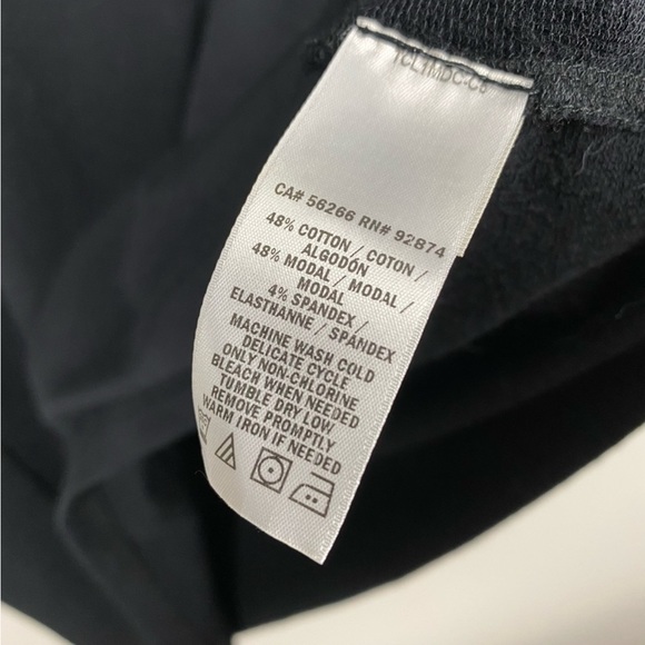 Splendid Black French Terry Cutout Dress NWT B17/32 - Picture 4 of 10